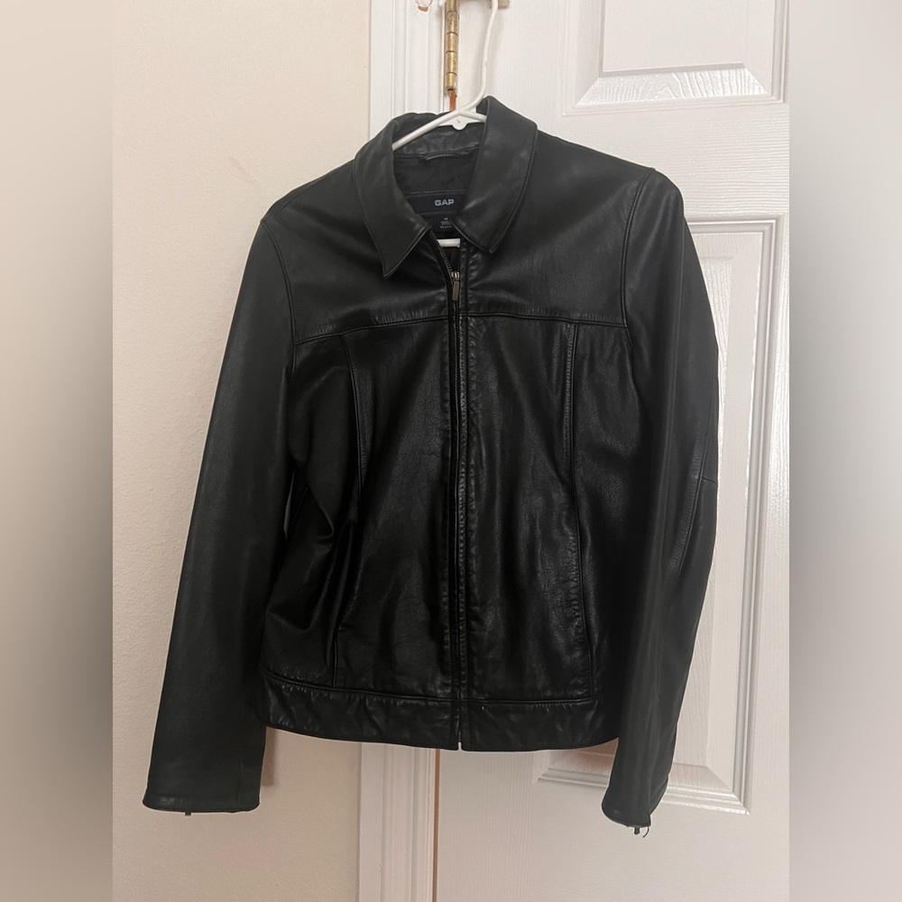 Leather jacket